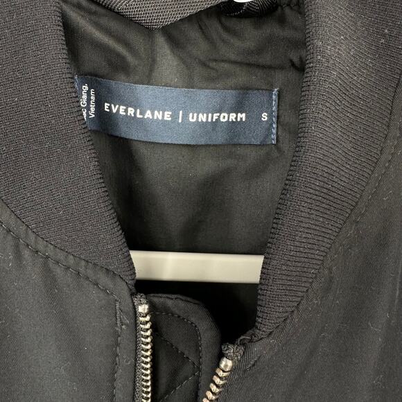Everlane Uniform the Bomber jacket in black Size S - Picture 3 of 10
